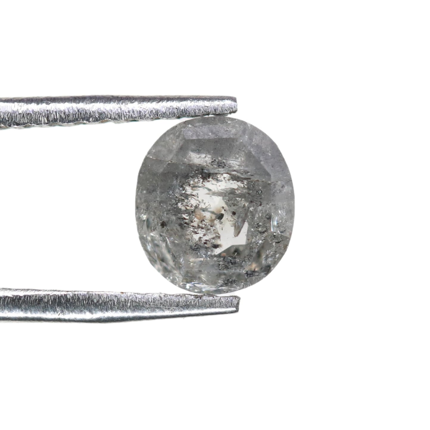 0.8 CT Fancy Cut Loose Salt and Pepper Rustic Diamond - Unique Jewelry Piece, Wedding Band & Natural Loose Diamond for Personalized Designs