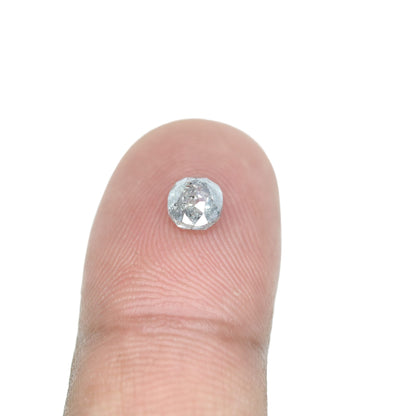 0.8 CT Fancy Cut Loose Salt and Pepper Rustic Diamond - Unique Jewelry Piece, Wedding Band & Natural Loose Diamond for Personalized Designs