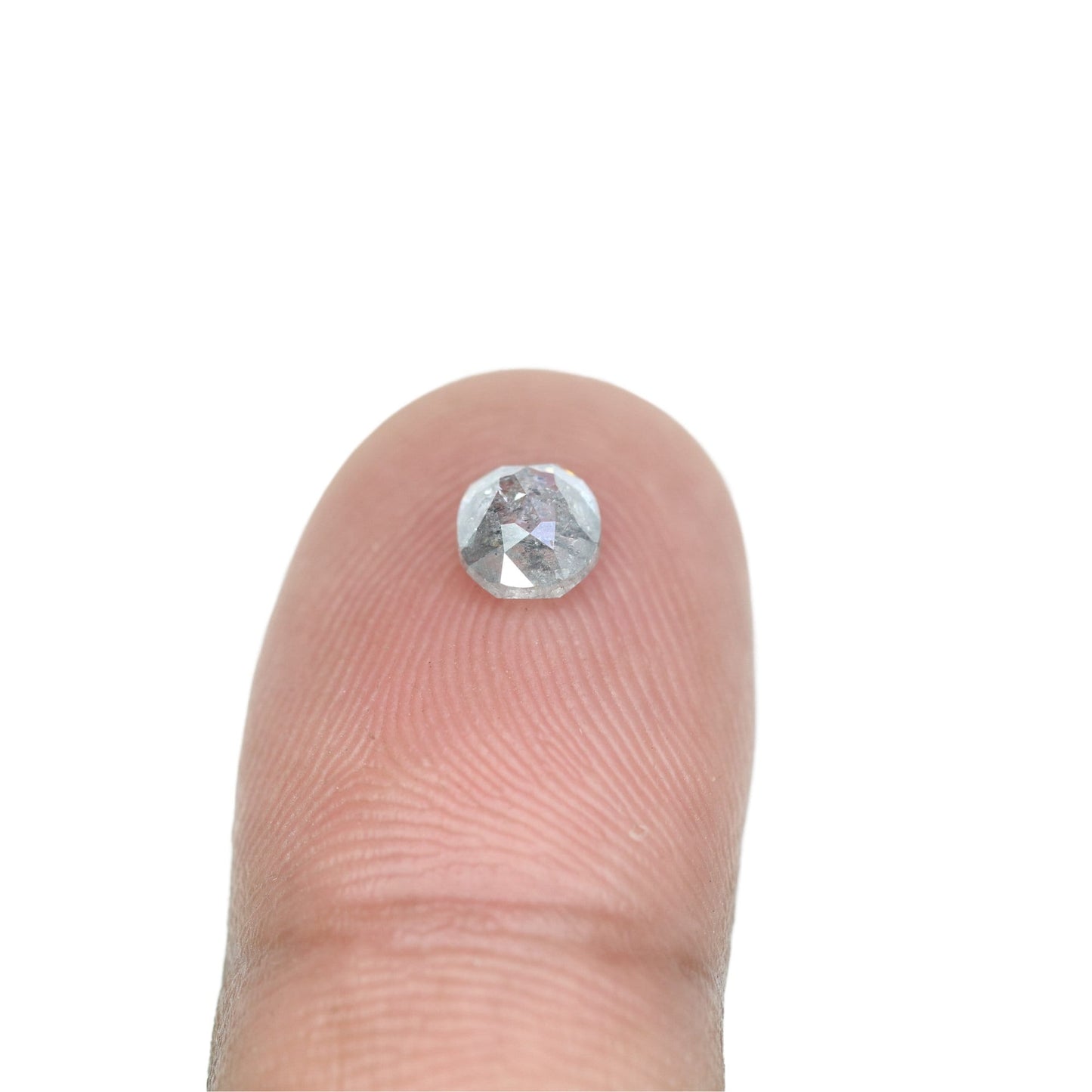 0.8 CT Fancy Cut Loose Salt and Pepper Rustic Diamond - Unique Jewelry Piece, Wedding Band & Natural Loose Diamond for Personalized Designs