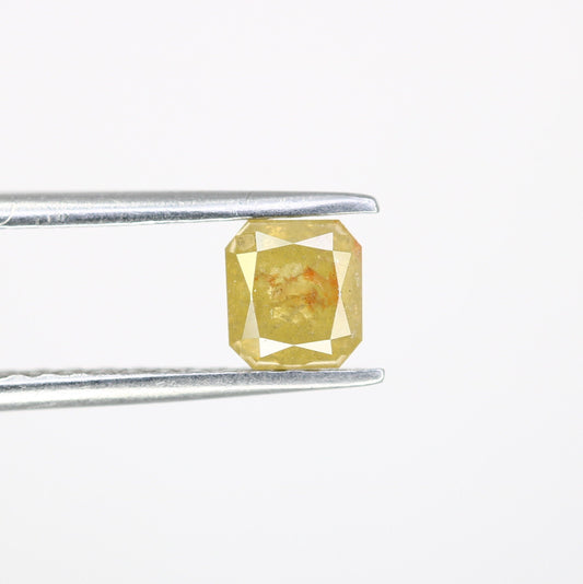 Galaxy Emerald Cut Loose Diamond - Salt and Pepper Emerald Shape Diamond - Emerald For Wedding Ring - LABORDAY Offer - Customize Jewelry