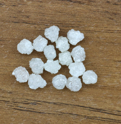 3-4 MM raw rough diamond - Raw Uncut - Rough Loose Diamond - gift for creating - Gıfts for her - Rough Diamond Ring - Customize Jewelry