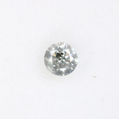 0.44 CT Loose Round Brilliant Cut Salt and Pepper Diamond | Perfect for Engagement Rings and Gifts for Wife, Girlfriend, or Mother