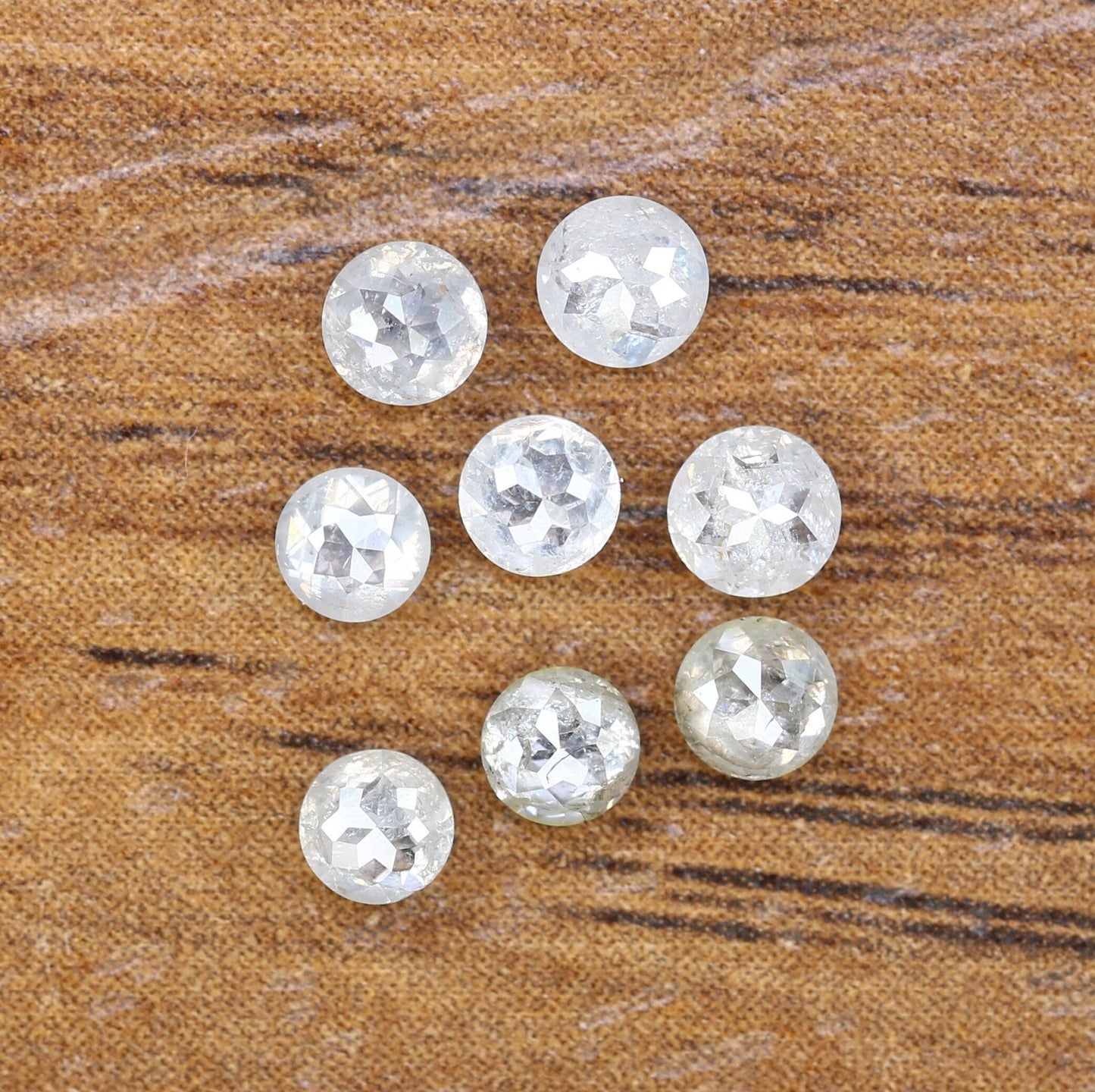 Natural White 1.16 CT 2.80 MM Polished Round Rose Cut Loose Galaxy Diamond For Wedding Necklace ll Gift From Bridemaids ll Gift From Bestie