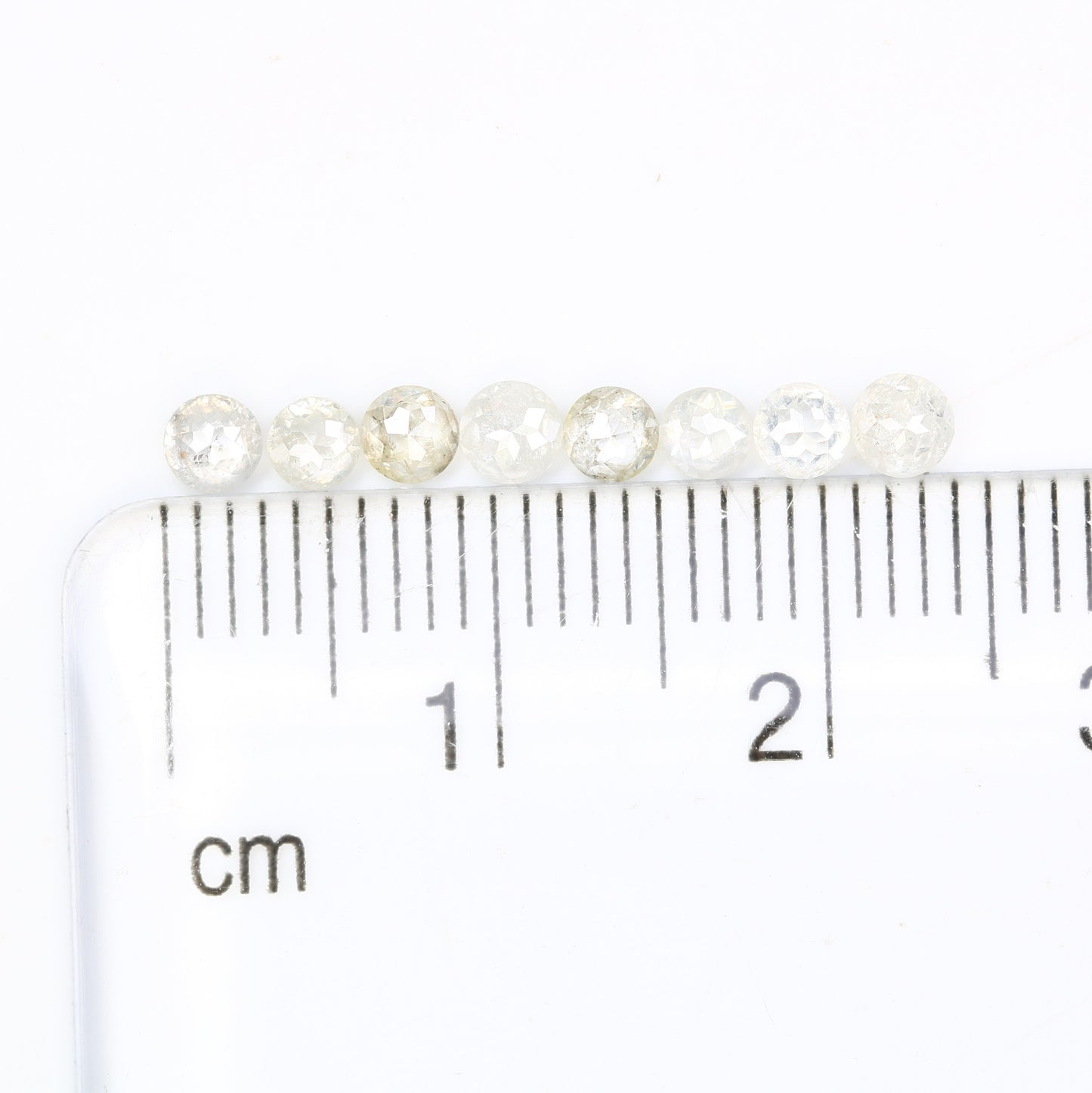 Natural White 1.16 CT 2.80 MM Polished Round Rose Cut Loose Galaxy Diamond For Wedding Necklace ll Gift From Bridemaids ll Gift From Bestie