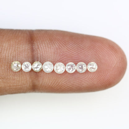 Natural White 1.16 CT 2.80 MM Polished Round Rose Cut Loose Galaxy Diamond For Wedding Necklace ll Gift From Bridemaids ll Gift From Bestie