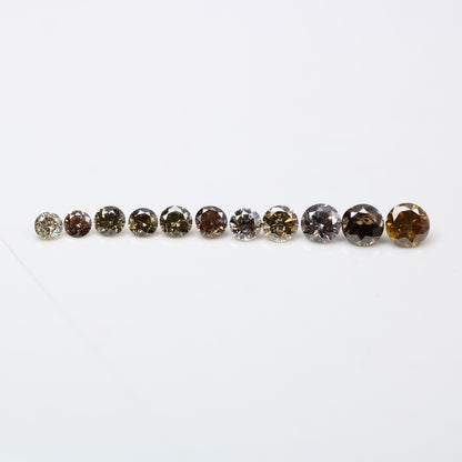 Loose Round Brilliant Cut Diamonds |Eternity Bands, Wedding Necklaces, Wedding Bands, Bracelets, and Bangles | Perfect for Custom Gold Rings