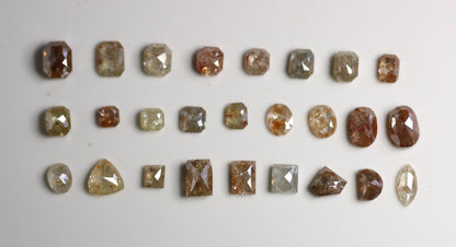 0.28 to 1.25 CT Mixed Shape Fancy Loose Diamonds | Natural Salt and Pepper Diamonds on Sale | Elegant Jewelry Gifts for Women