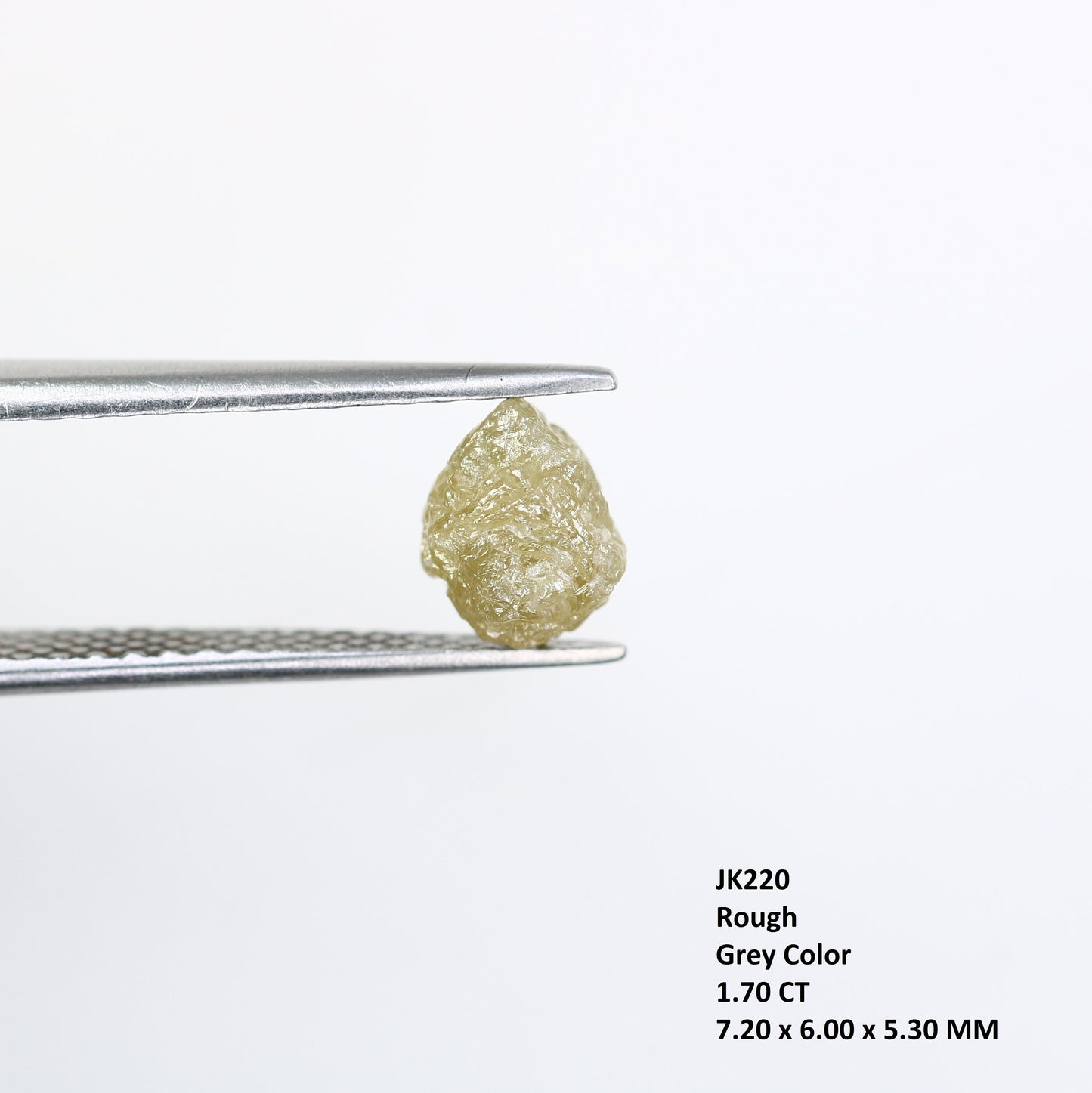1.70 CT raw rough diamond - Raw Uncut - Rough Loose Diamond - gift for creating - Gıfts for her - Rough Diamond Ring - Customize Jewelry