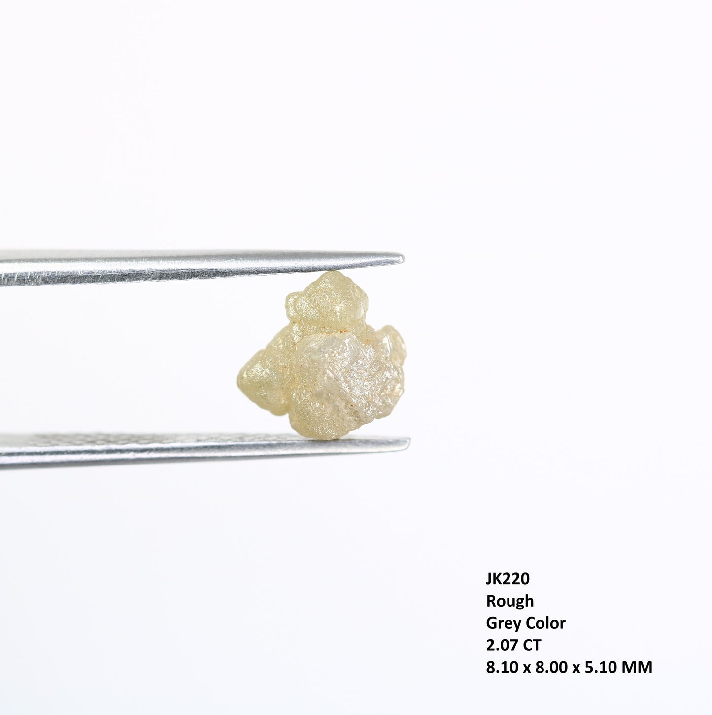 2.07 CT raw rough diamond - Raw Uncut - Rough Loose Diamond - gift for creating - Gıfts for her - Rough Diamond Ring - Customize Jewelry