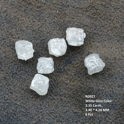 3.35 Ct Natural African diamond - Raw Diamond - raw diamond chunks - Salt and Pepper Diamond - For Uncut Diamond Gold Ring - Special Gift