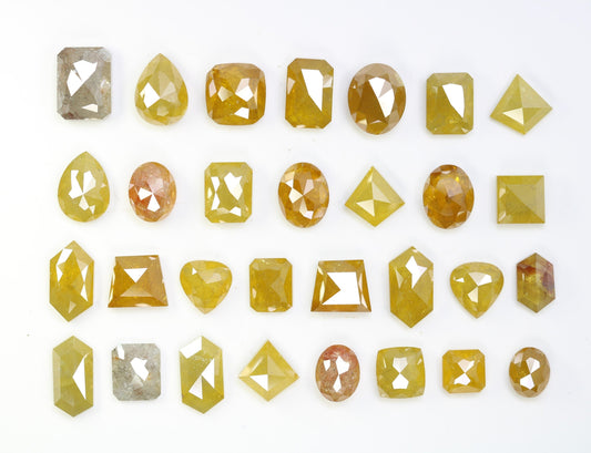 Unique Salt and Pepper Diamonds | Fancy Yellow Loose Diamonds | Custom Colorful Gemstone Jewelry Gifts | Trending Engagement Rings