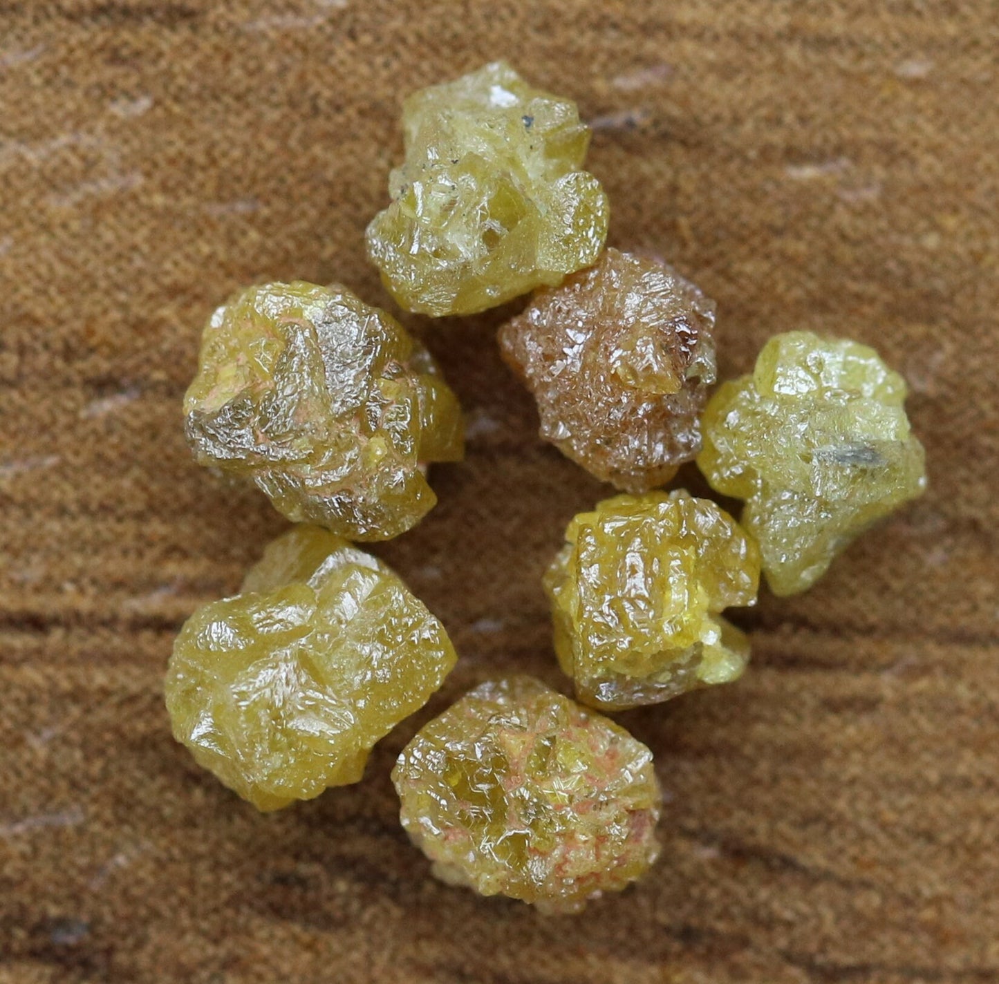1.79 Ct Yellow Natural African diamond - raw diamond chunks - Salt and Pepper Diamond - For Uncut Diamond Gold Ring - Special Gift