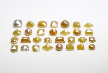 Unique Salt and Pepper Diamonds | Fancy Yellow Loose Diamonds | Custom Colorful Gemstone Jewelry Gifts | Trending Engagement Rings