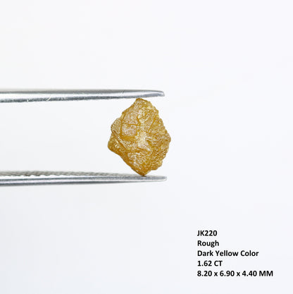 1.62 CT Natural African diamond - Raw Diamond - raw diamond chunks - Salt and Pepper Diamond - For Uncut Diamond Gold Ring - Special Gift