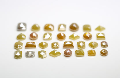 Unique Salt and Pepper Diamonds | Fancy Yellow Loose Diamonds | Custom Colorful Gemstone Jewelry Gifts | Trending Engagement Rings
