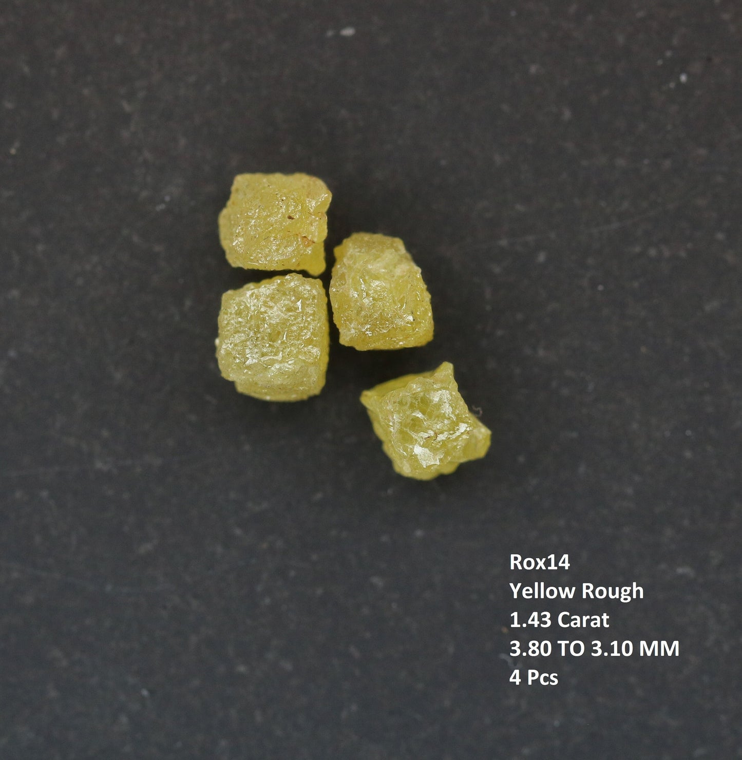 1.43 CT Natural African diamond - Raw Diamond - raw diamond chunks - Salt and Pepper Diamond - For Uncut Diamond Gold Ring - Special Gift