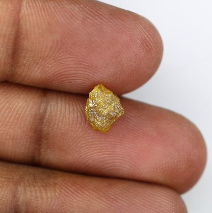 1.62 CT Natural African diamond - Raw Diamond - raw diamond chunks - Salt and Pepper Diamond - For Uncut Diamond Gold Ring - Special Gift