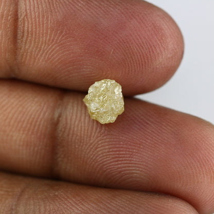 1.86 CT Natural African diamond - Raw Diamond - raw diamond chunks - Salt and Pepper Diamond - For Uncut Diamond Gold Ring - Special Gift