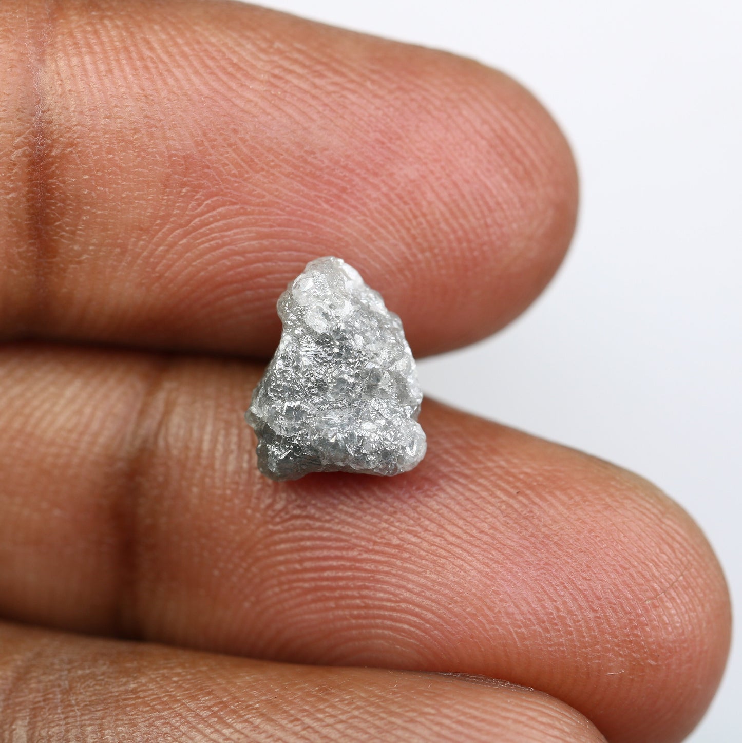 4.20 CT Natural African diamond - Raw Diamond - raw diamond chunks - Salt and Pepper Diamond - For Uncut Diamond Gold Ring - Special Gift