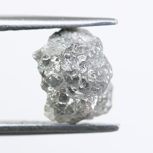 2.65 CT Natural African diamond - Raw Diamond - raw diamond chunks - Salt and Pepper Diamond - For Uncut Diamond Gold Ring - Special Gift
