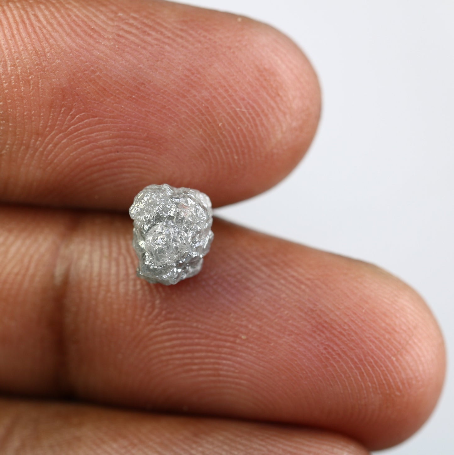 2.65 CT Natural African diamond - Raw Diamond - raw diamond chunks - Salt and Pepper Diamond - For Uncut Diamond Gold Ring - Special Gift