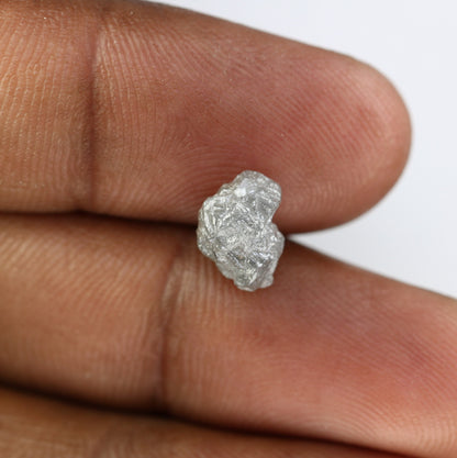3.31 CT Natural African diamond - Raw Diamond - raw diamond chunks - Salt and Pepper Diamond - For Uncut Diamond Gold Ring - Special Gift