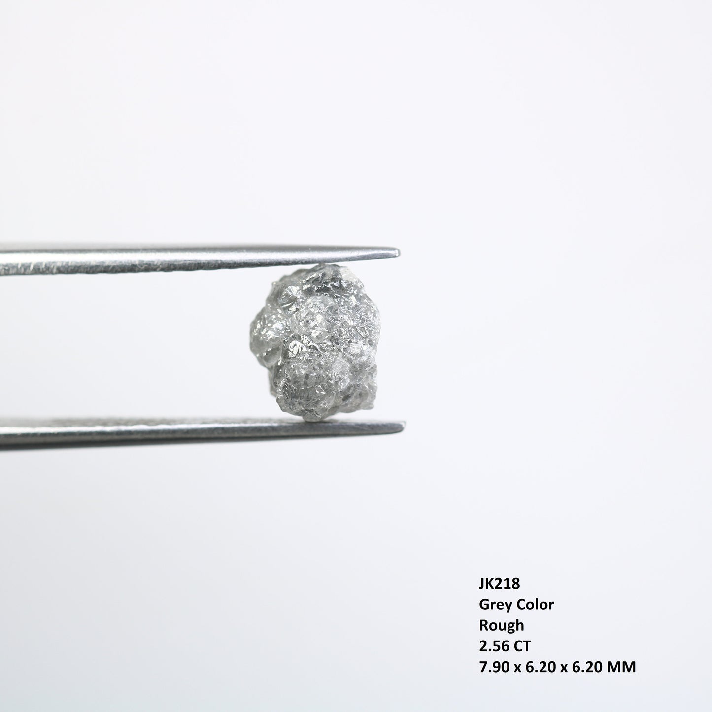 2.65 CT Natural African diamond - Raw Diamond - raw diamond chunks - Salt and Pepper Diamond - For Uncut Diamond Gold Ring - Special Gift