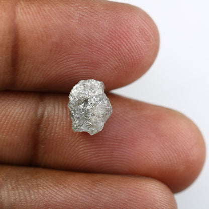 2.78 CT Natural African diamond - Raw Diamond - raw diamond chunks - Salt and Pepper Diamond - For Uncut Diamond Gold Ring - Special Gift