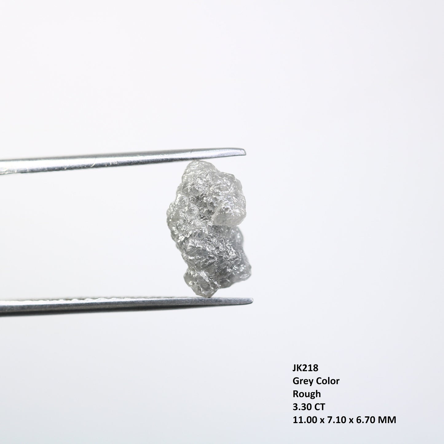 3.30 CT Natural African diamond - Raw Diamond - raw diamond chunks - Salt and Pepper Diamond - For Uncut Diamond Gold Ring - Special Gift