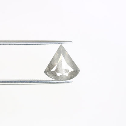 2.05 CT Antique Triangle Shape Rustic Salt And Pepper Fancy Diamond | Triangle Engagement Ring | Gift For Wife | Anniversary Gift Diamonds