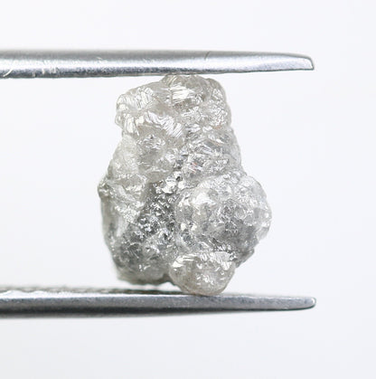 2.72 CT Natural African diamond - Raw Diamond - raw diamond chunks - Salt and Pepper Diamond - For Uncut Diamond Gold Ring - Special Gift