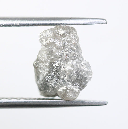2.72 CT Natural African diamond - Raw Diamond - raw diamond chunks - Salt and Pepper Diamond - For Uncut Diamond Gold Ring - Special Gift