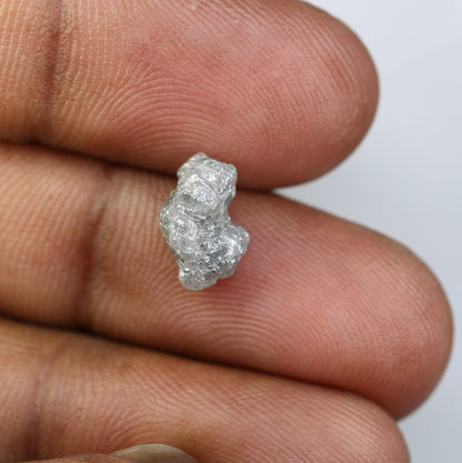 3.30 CT Natural African diamond - Raw Diamond - raw diamond chunks - Salt and Pepper Diamond - For Uncut Diamond Gold Ring - Special Gift