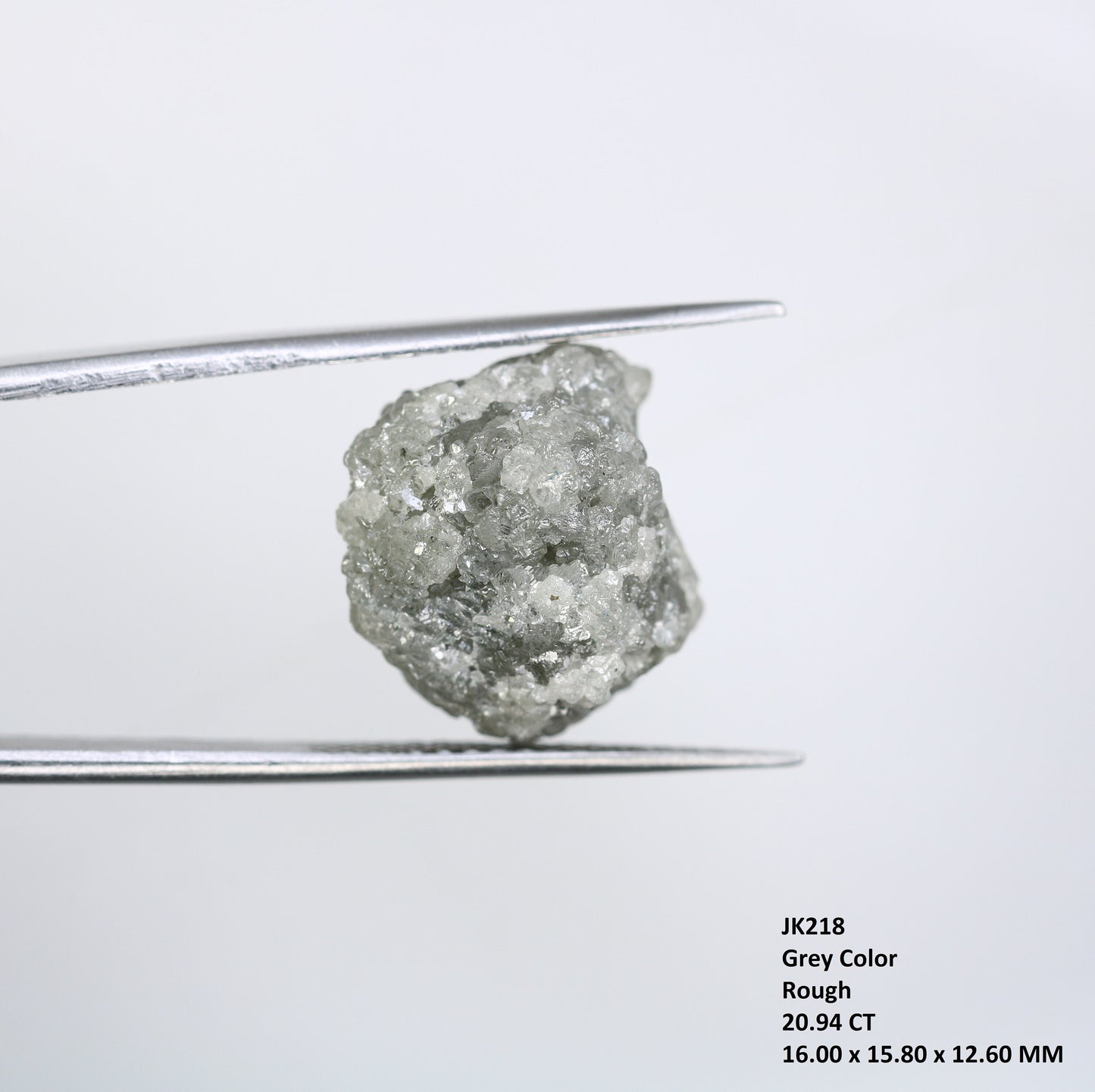 20.94 CT Natural African diamond - Raw Diamond - raw diamond chunks - Salt and Pepper Diamond - For Uncut Diamond Gold Ring - Special Gift