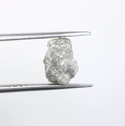 2.72 CT Natural African diamond - Raw Diamond - raw diamond chunks - Salt and Pepper Diamond - For Uncut Diamond Gold Ring - Special Gift
