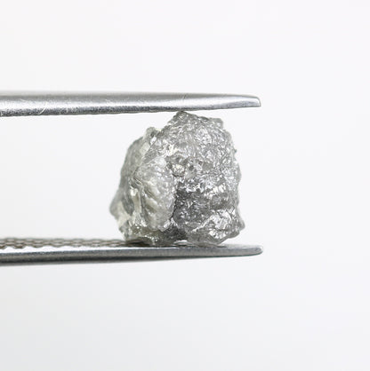 2.87 CT Natural African diamond - Raw Diamond - raw diamond chunks - Salt and Pepper Diamond - For Uncut Diamond Gold Ring - Special Gift