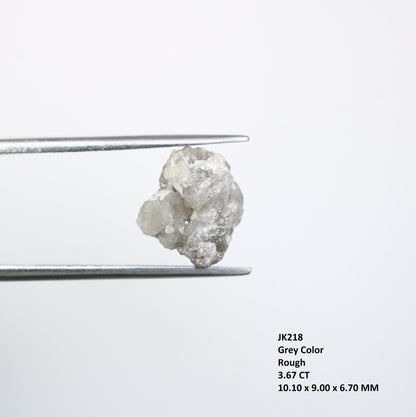 3.67 CT Natural African diamond - Raw Diamond - raw diamond chunks - Salt and Pepper Diamond - For Uncut Diamond Gold Ring - Special Gift