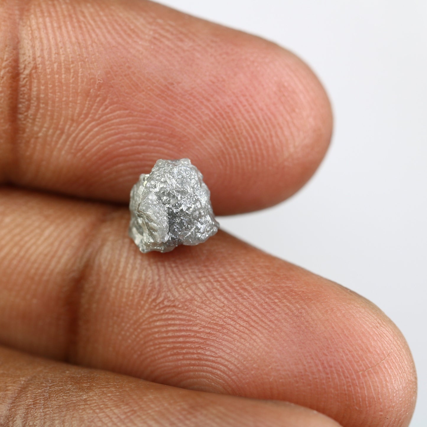 2.87 CT Natural African diamond - Raw Diamond - raw diamond chunks - Salt and Pepper Diamond - For Uncut Diamond Gold Ring - Special Gift
