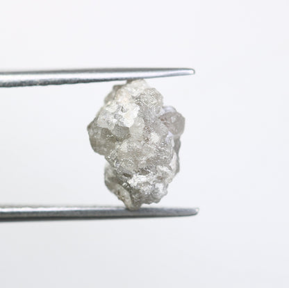 3.67 CT Natural African diamond - Raw Diamond - raw diamond chunks - Salt and Pepper Diamond - For Uncut Diamond Gold Ring - Special Gift