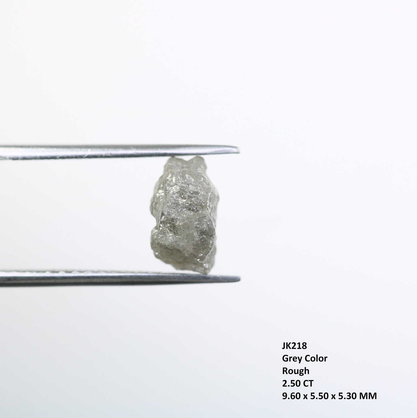 2.50 CT Natural African diamond - Raw Diamond - raw diamond chunks - Salt and Pepper Diamond - For Uncut Diamond Gold Ring - Special Gift