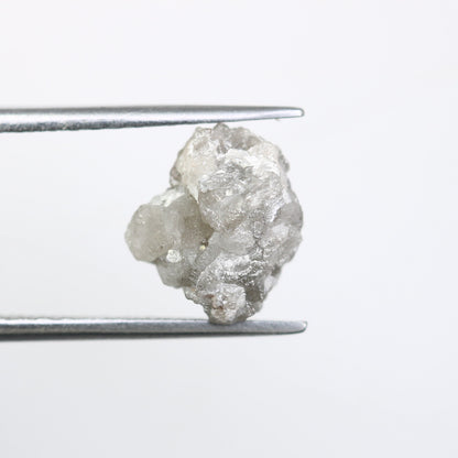 3.67 CT Natural African diamond - Raw Diamond - raw diamond chunks - Salt and Pepper Diamond - For Uncut Diamond Gold Ring - Special Gift