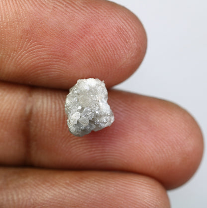 3.67 CT Natural African diamond - Raw Diamond - raw diamond chunks - Salt and Pepper Diamond - For Uncut Diamond Gold Ring - Special Gift