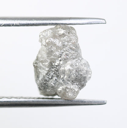 2.72 CT Natural African diamond - Raw Diamond - raw diamond chunks - Salt and Pepper Diamond - For Uncut Diamond Gold Ring - Special Gift