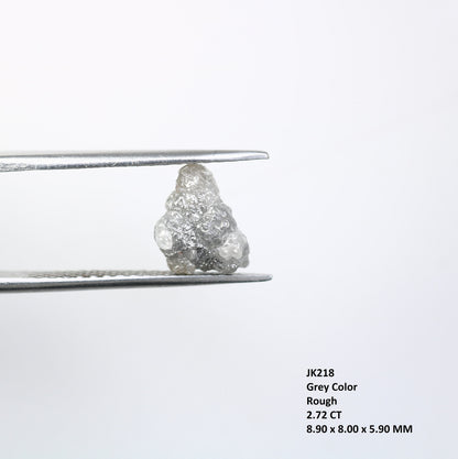 2.72 CT Natural African diamond - Raw Diamond - raw diamond chunks - Salt and Pepper Diamond - For Uncut Diamond Gold Ring - Special Gift