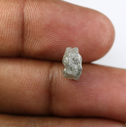 2.50 CT Natural African diamond - Raw Diamond - raw diamond chunks - Salt and Pepper Diamond - For Uncut Diamond Gold Ring - Special Gift