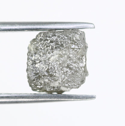 2.84 CT Natural African diamond - Raw Diamond - raw diamond chunks - Salt and Pepper Diamond - For Uncut Diamond Gold Ring - Special Gift