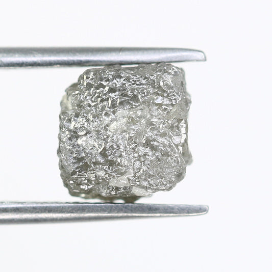 2.84 CT Natural African diamond - Raw Diamond - raw diamond chunks - Salt and Pepper Diamond - For Uncut Diamond Gold Ring - Special Gift