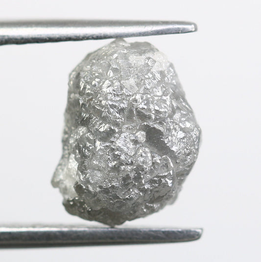 2.85 CT Natural African diamond - Raw Diamond - raw diamond chunks - Salt and Pepper Diamond - For Uncut Diamond Gold Ring - Special Gift