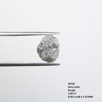 2.85 CT Natural African diamond - Raw Diamond - raw diamond chunks - Salt and Pepper Diamond - For Uncut Diamond Gold Ring - Special Gift