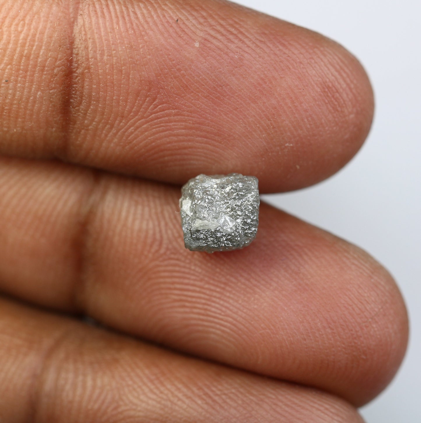 2.84 CT Natural African diamond - Raw Diamond - raw diamond chunks - Salt and Pepper Diamond - For Uncut Diamond Gold Ring - Special Gift